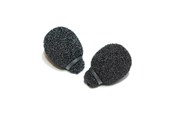 Mikrofonit - Rycote Lavalier Foams Black 10-Pack - RYC105514