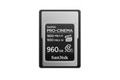 Muistikortti - SANDISK PRO-CINEMA CFexpress - 1800MB/s - 960GB - SDCFEA-960G-GN4NN