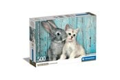 Palapelit - Clementoni Cat & Bunny (500) - 35539