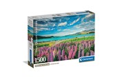 Palapelit - Clementoni Lupins at Lake Tekapo (1500) - 31731
