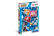 Palapelit - Clementoni Sonic Super Colour Puzzle (104) - 25038