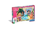 Palapelit - Clementoni Disney Princess Super Colour Puzzle (104) - 25058