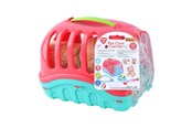 Vauva- ja taaperolelut - PLAY Animal Travel Cage with Cuddly Puppy 7pcs. - 2936