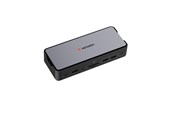 Telakointiasemat - Verbatim Pro - docking station - USB-C - 2 x HDMI DP - 1GbE - 32173