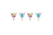 Lelut - Folat BV - Confetti bunting 9 years 10mtr. - 27109