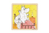 Vauva- ja taaperolelut - Barbo Toys Moomin - Framed Wooden Puzzle - Bedtime Jumping - 7219