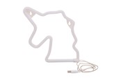 Lastenhuone - Johntoy Unicorn Rainbow Lamp with USB - 27720