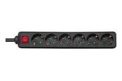 Virtakaapelit (ulkoinen) - Deltaco GT-0660 Power Strip - 1.5 m - GT-0660