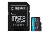 Muistikortti - Kingston Canvas Go! Plus microSD/SD - 200MB/s - 128GB - SDCG4/128GB