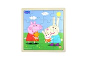 Vauva- ja taaperolelut - Barbo Toys Peppa Pig - Wooden Puzzle - Rebecca Rabbit - 9030