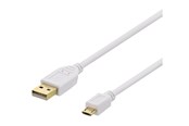 USB kaapelit - Deltaco USB 2.0 Cable Type A (M) Type Micro B (M) - 1 m - MICRO-100