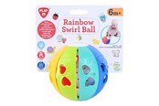 Vauva- ja taaperolelut - PLAY Rainbow Whirl Ball with Rattle Sound - 1683
