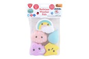 Vauva- ja taaperolelut - PLAY Bath Toys Weather Influences in Net 5pcs. - 1851