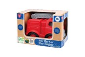 Vauva- ja taaperolelut - PLAY Biobased Fire Truck Red - 4901