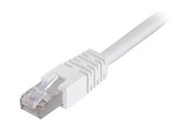 Verkkokaapelit - Deltaco STP-635V - patch cable - 35 m - white - Valkoinen - 35m - STP-635V