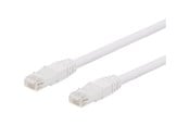 Verkkokaapelit - Deltaco patch cable - 10 m - white - Valkoinen - 10m - TP-610VAU