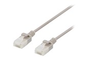 Verkkokaapelit - Deltaco patch cable - 50 cm - grey - Harmaa - 0.5m - UUTP-1010