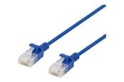 Verkkokaapelit - Deltaco patch cable - 50 cm - blue - Sininen - 0.5m - UUTP-1011