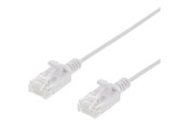 Verkkokaapelit - Deltaco patch cable - 1.5 m - white - Valkoinen - 1meter - UUTP-1412