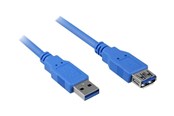 USB kaapelit - Sharkoon - USB extension cable - USB Type A to USB Type A - 2 m - 4044951015689