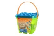 Ulkoleikit - PLAY Beach Set Castle with Accessories 21pcs. - 5445