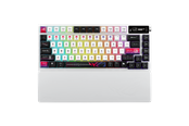 Näppäimistöt - ASUS ROG Azoth X 75% Wireless DIY Custom RGB - Pelinäppäimistö - ilman numpadia - Pohjoismainen - Valkoinen - 90MP044F-BKNA30