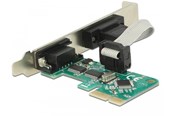Verkkokortit (verkkosovittimet, tulostuspalvelimet jne.) - DeLOCK PCI Card > 2 x Serial RS-232 - 89918