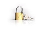Suojavarusteet & Työvaatteet - Travelblue Security Suitcase Padlock 20 mm - Solid Brass - 020