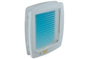 Kissat - Ferplast - Dog Door Swing 15 4way - White - Medium to Large - 705.2150