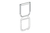 Kissat - Ferplast - replacement door for Swing 5 & 7 & Microchip - 8010690076423