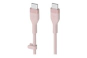 USB kaapelit - Belkin BoostCharge - USB-C cable - 24 pin USB-C to 24 pin USB-C - 2 m - CAB009BT2MPK