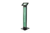 Näytön kiinnitys - Compulocks Galaxy Tab Active 3/5 8" Apex Enclosure Brandable Floor Stand - 140B80GAPXB