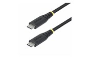 USB kaapelit - StarTech.com 2m USB-C Charging Cable 240W Silicone Jacket w/Braid - USB-C cable - 24 pin USB-C to 24 pin USB-C - 2 m - S2CEPR2M-USB-CABLE