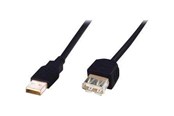 USB kaapelit - DIGITUS ASSMANN - USB extension cable - USB to USB - 1.8 m - AK-300202-018-S
