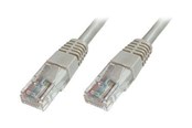 Verkkokaapelit - DIGITUS Ecoline patch cable - 15 m - grey - Harmaa - 15m - DK-1511-150