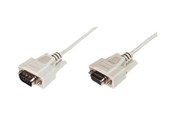 Näyttökaapeli - DIGITUS D-Sub9/M - D-Sub9/F Serial Extension Cable - 2m - AK-610203-020-E
