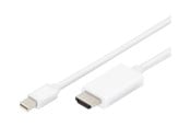 Näyttökaapeli - DIGITUS ASSMANN adapter cable - DisplayPort / HDMI - 2 m - AK-340304-020-W