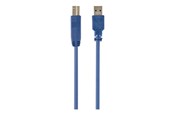 USB kaapelit - Gembird Cablexpert Professional series - USB cable - USB Type A to USB Type B - 50 cm - CCP-USB3-AMBM-0.5M