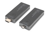 Toistimet & Lähettimet - DIGITUS - transmitter and receiver - video/audio extender - Wi-Fi 5 802.11b/g/n - DS-55324