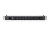 Virtakaapelit (ulkoinen) - DIGITUS 9-Port - 1U - Aluminum PDU - DN-95429