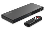 Näyttö- & audiokytkimet - DIGITUS 5x1 4K HDMI Switch - DS-55332