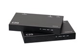 Toistimet & Lähettimet - C2G HDMI HDBaseT over Cat5e Cat6 Cat6a Extender Kit - Transmitter to Box Receiver - 4K 60Hz - video/audio extender - HDMI - C2G30010