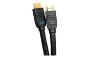 Näyttökaapeli - C2G 25ft Ultra Flexible 4K Active HDMI Cable Gripping 4K 60Hz - In-Wall M/M - HDMI cable with Ethernet - 7.6 m - C2G10382