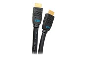 Näyttökaapeli - C2G 20ft Ultra Flexible 4K Active HDMI Cable Gripping 4K 60Hz - In-Wall M/M - HDMI cable with Ethernet - 6.1 m - C2G10381