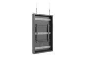 Seinäkiinnitys, AV-kiinnikkeet & AV-kalusteet - Multibrackets M Pro Series enclosure - small - for flat panel - high brightness - black (RAL 9005) - Max 25 kg - recommended for 46" - 7350105219351