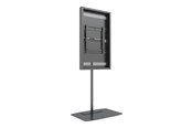 Seinäkiinnitys, AV-kiinnikkeet & AV-kalusteet - Multibrackets M Pro Series stand - for flat panel - single pole - black - Max 50 kg - recommended for 49" - 7350105219788