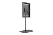 Seinäkiinnitys, AV-kiinnikkeet & AV-kalusteet - Multibrackets M Pro Series stand - for flat panel - single pole - black - Max 50 kg - recommended for 43" - 7350105219764