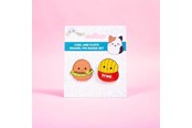 Fanituotteet - Squishmallows - Carl & Floyd (2-Pack) - Pin / Rintaneula - 350154