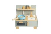 Puulelut - Bigjigs Wooden Table Top Kitchen 7 pcs. - 37044
