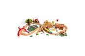 Puulelut - Bigjigs Wooden Monster Train Set 50pcs. - BJT612